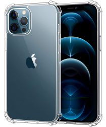 Selected by GSMpunt.nl Apple iPhone 12 Pro Hoesje Schokbestendig en Dun TPU Transparant