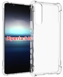 Selected by GSMpunt.nl Sony Xperia 5 II Hoesje TPU Schokbestendig Transparant