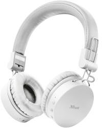 Trust Tones Bedraad/Bluetooth Draadloze On-Ear Koptelefoon Wit