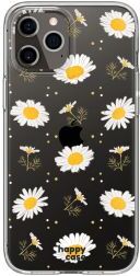 HappyCase iPhone 12 Pro Max Flexibel TPU Hoesje Bloemen Print