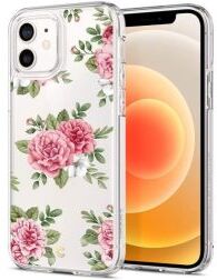 Spigen Ciel by Cyrill Cecile iPhone 12 / 12 Pro Hoesje Pink Floral