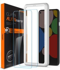 Spigen Google Pixel 4a (5G) Tempered Glass Screenprotector AlignMaster