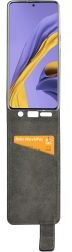 Mobilize Classic Gelly Flip Case Samsung Galaxy A51 Hoesje Zwart