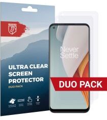 Rosso OnePlus Nord N100 Ultra Clear Screen Protector Duo Pack