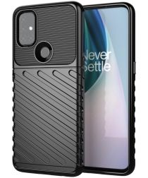 Selected by GSMpunt.nl OnePlus Nord N10 5G Hoesje TPU Thunder Design Zwart