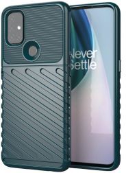 Selected by GSMpunt.nl OnePlus Nord N10 5G Hoesje TPU Thunder Design Groen