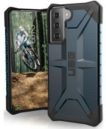 UAG Urban Armor Gear Plasma Samsung Galaxy S21 Back Cover Hoesje Blauw