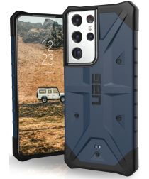 UAG Urban Armor Gear Pathfinder Samsung Galaxy S21 Ultra Hoesje Blauw