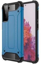 Selected by GSMpunt.nl Samsung Galaxy S21 Plus Hoesje Shock Proof Hybride Back Cover Blauw