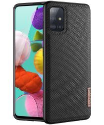 Dux Ducis Fino Series Samsung Galaxy A51 Hoesje Backcover Zwart