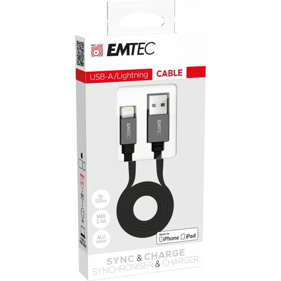 EMTEC Cable Usb-A To Lightning T700