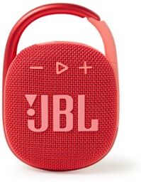 JBL Clip 4 tragbarer Lautsprecher Rot