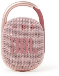 JBL Clip 4 tragbarer Lautsprecher Hellrosa