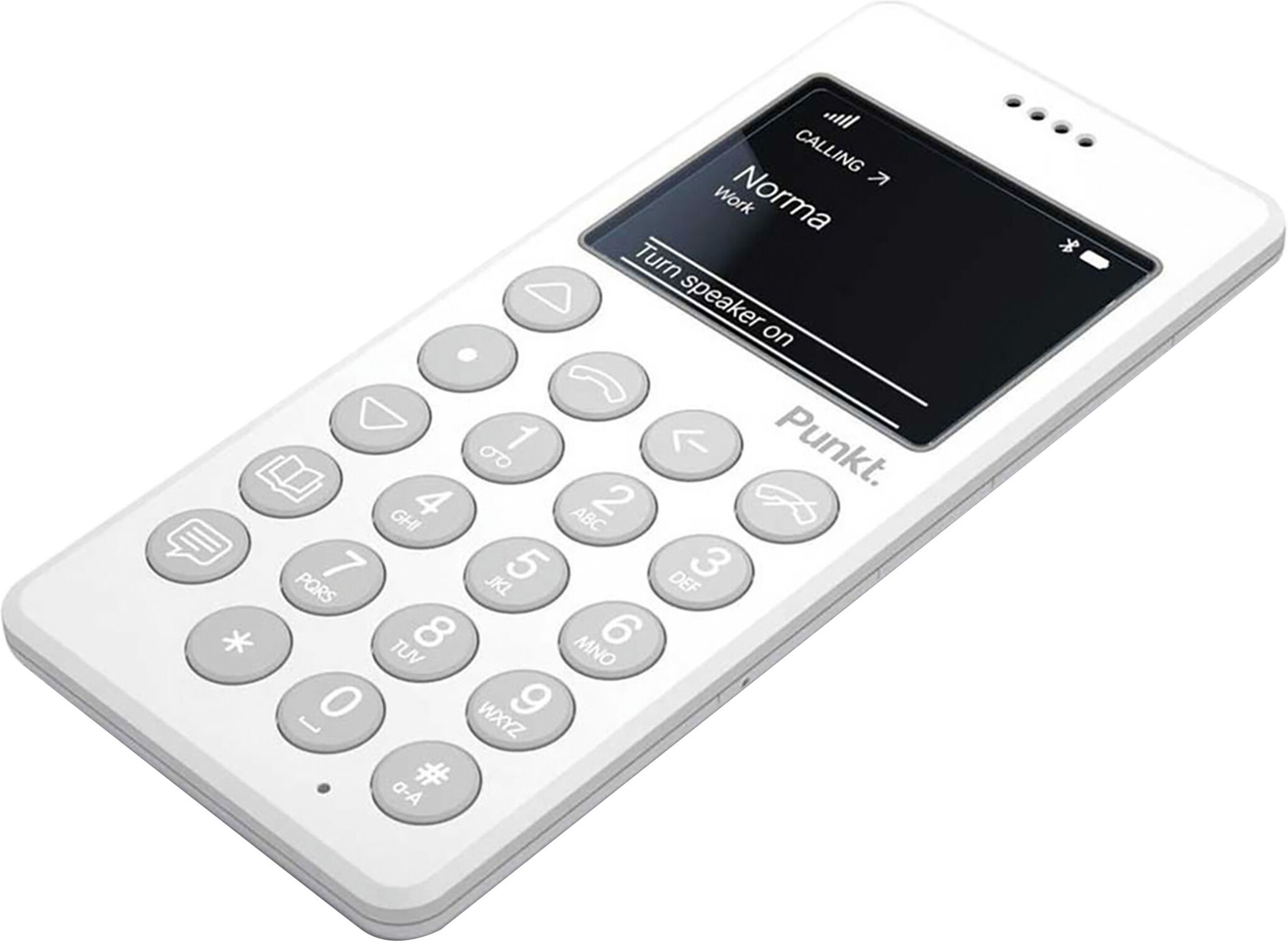 Punkt. MP01 Mobiltelefon  weiß