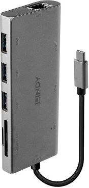 Lindy 43278 USB 3.1 C Multi-Port Konverter