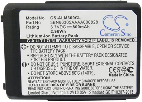 Cameron Sino Alm300Cl Battery Replacement For Alcatel Cordless Phone