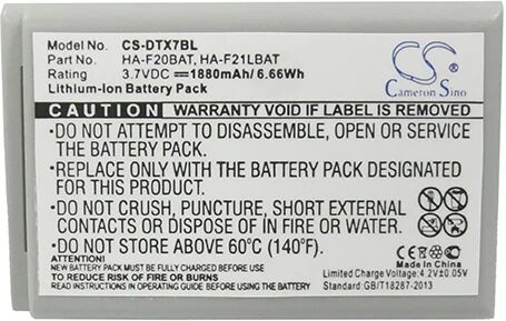 Cameron Sino Dtx7Bl Battery Replacement For Casio Barcode Scanner