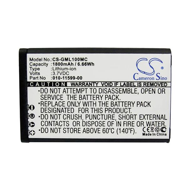 Cameron Sino Gml100Mc Battery Replacement For Garmin Camera