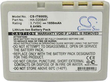 Cameron Sino It600Sl Battery Replacement For Casio Barcode Scanner