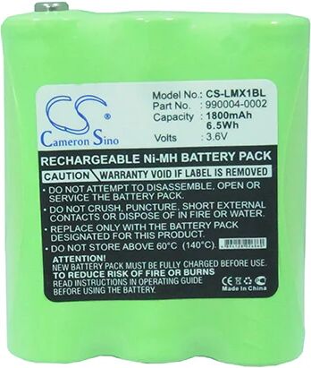 Cameron Sino Lmx1Bl Battery Replacement For Datalogic Barcode Scanner