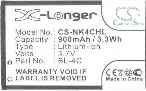 Cameron Sino Nk4Chl Battery Replacement For Svp Camera