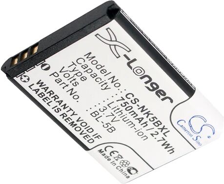 Cameron Sino Nk5Bxl Battery Replacement For Praktica Camera