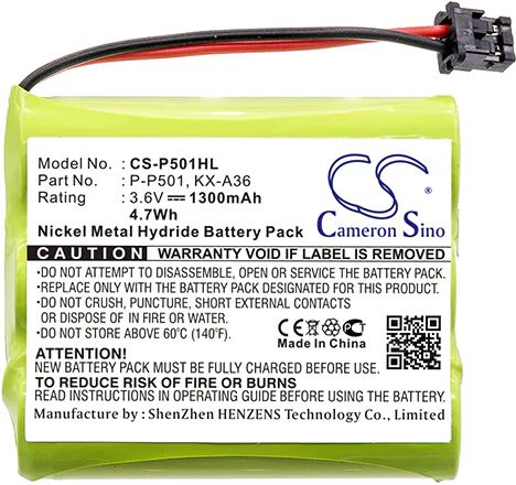 Cameron Sino P501Hl Battery Replacement For At And T Cordless Phone