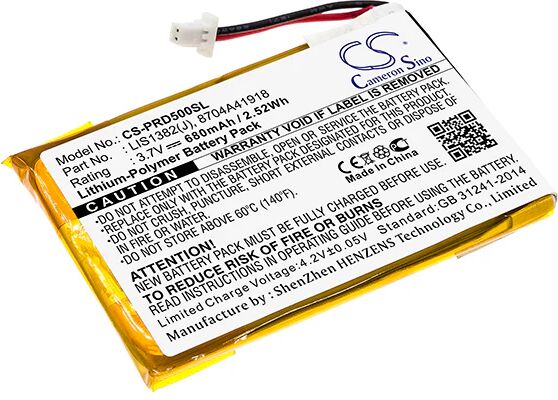 Cameron Sino Prd500Sl Replacement Battery For Sony Ebook E Reader