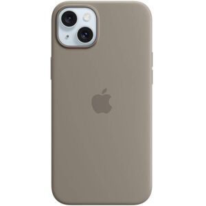 Apple Smartphone Silikon Case mit MagSafe, iPhone 15 Plus, Tonbraun Tonbraun Größe