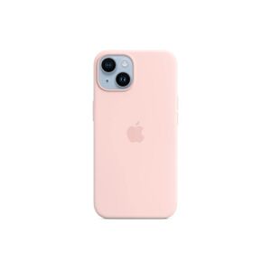 Apple Smartphone Silikon Case mit MagSafe, iPhone 14, Kalkrosa Kalkrosa Größe