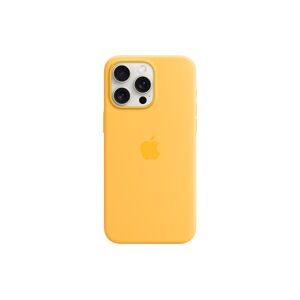 Handyhülle »Silicone Case mit MagSafe iPhone 15 Pro Max«, Apple iPhone... gelb Größe