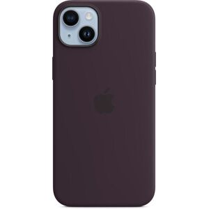 Apple Smartphone Silikon Case mit MagSafe, iPhone 14 Plus, Holunder Holunder Größe