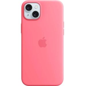 Apple Smartphone Silikon Case mit MagSafe, iPhone 15 Plus, Pink Pink Größe