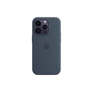 Apple Smartphone Silikon Case mit MagSafe, iPhone 14 Pro, Sturmblau Sturmblau Größe