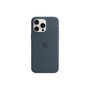 Apple Smartphone Silikon Case mit MagSafe, iPhone 15 Pro Max, Sturmblau Sturmblau Größe