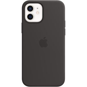 Smartphone-Hülle »Apple iPhone 12/12 P Silicone Case Mag Bla«, iPhone... schwarz Größe