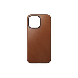 Nomad Backcover »Cover Modern Leather«, iPhone 14 Pro braun Größe