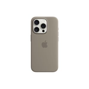 Apple Smartphone Silikon Case mit MagSafe, iPhone 15 Pro, Tonbraun Tonbraun Größe
