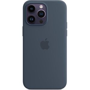 Apple Smartphone Silikon Case mit MagSafe, iPhone 14 Pro Max, Sturmblau Sturmblau Größe