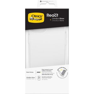 Otterbox Backcover »React Hülle für iPhone 15 Pus, sturzsicher inkl.... Transparent Größe