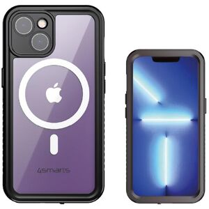 4smarts Smartphone-Hülle »Active Pro UltiMag iPhone 14« Schwarz, Transparent Größe