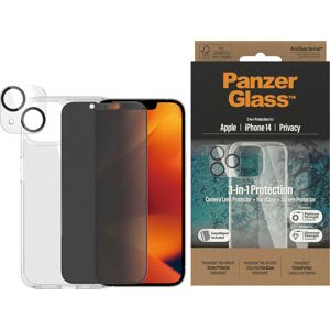 PanzerGlass Backcover »Set: Clear Glass + Case - iPhone 14« Transparent Größe