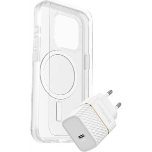 Otterbox Backcover »Symmetry Clear MagSafe Hülle,Glass,Charger KIT für iPhone... Transparent Größe