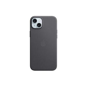 Apple Smartphone Feingewebe Case mit MagSafe, iPhone 15 Plus, Schwarz Schwarz Größe