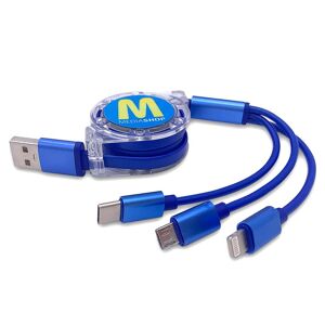 Keine 3in1 USB-Ladekabel einziehbar