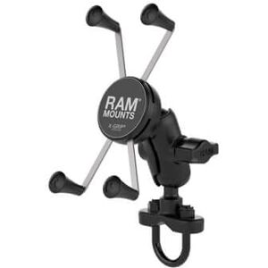 RAM Mounts Lenkerhalterung mit X-Grip Universal Halteklammer für große Smartphones