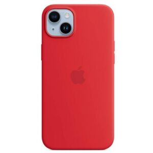 Apple Silikon Case iPhone 14 Plus rd mit MagSafe - rot