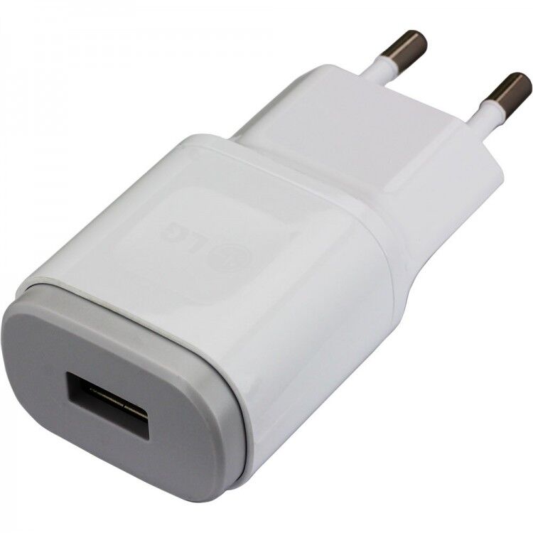 LG Reise Lade USB Netzteil 1800mAh MCS-04ED mit Datenkabel - Weiss