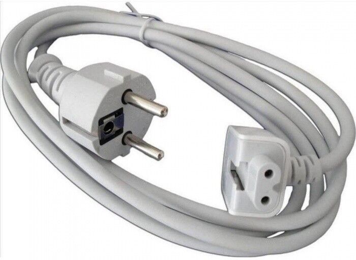 Voltex Volex Stromkabel EU Stecker 1.8m für Apple Magsafe Verlängerungskabel Bulk