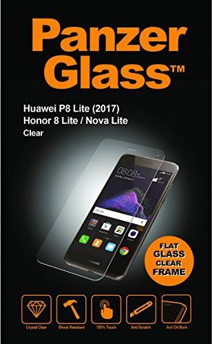 PanzerGlass Crystal Clear Displayschutz für Huawei P8 Lite 2017/Honor 8 Lite/Nova Lite